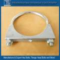 Galvanized Steel Exhaust Pipe Clamp U Bolt Clamps